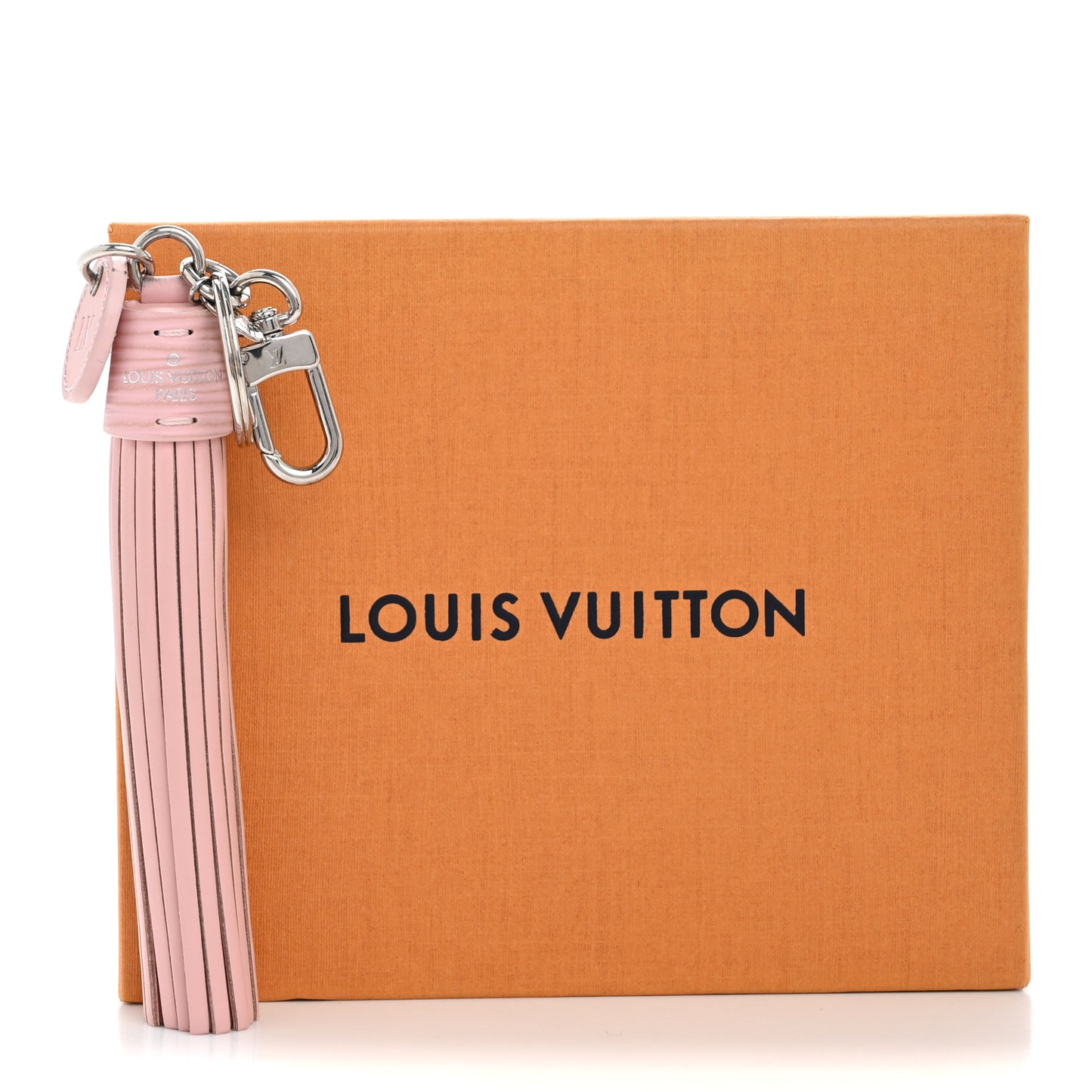 Epi Tassel Bag Charm Pink