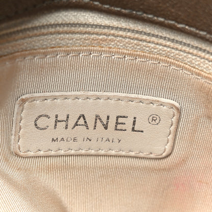 Chanel Calfskin Jumbo Canebiers Net Flap Brown 6 of 13