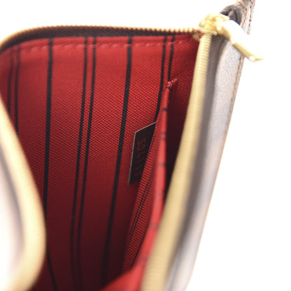 Louis Vuitton Damier Ebene Neverfull MM GM Pochette 7 of 7