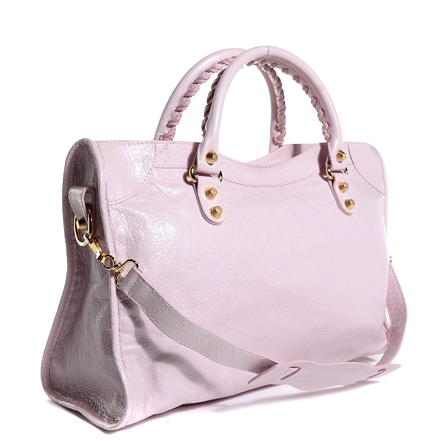 Balenciaga Agneau Giant 12 Gold Hardware City Rose Poudre Rose Petunia 3 of 10