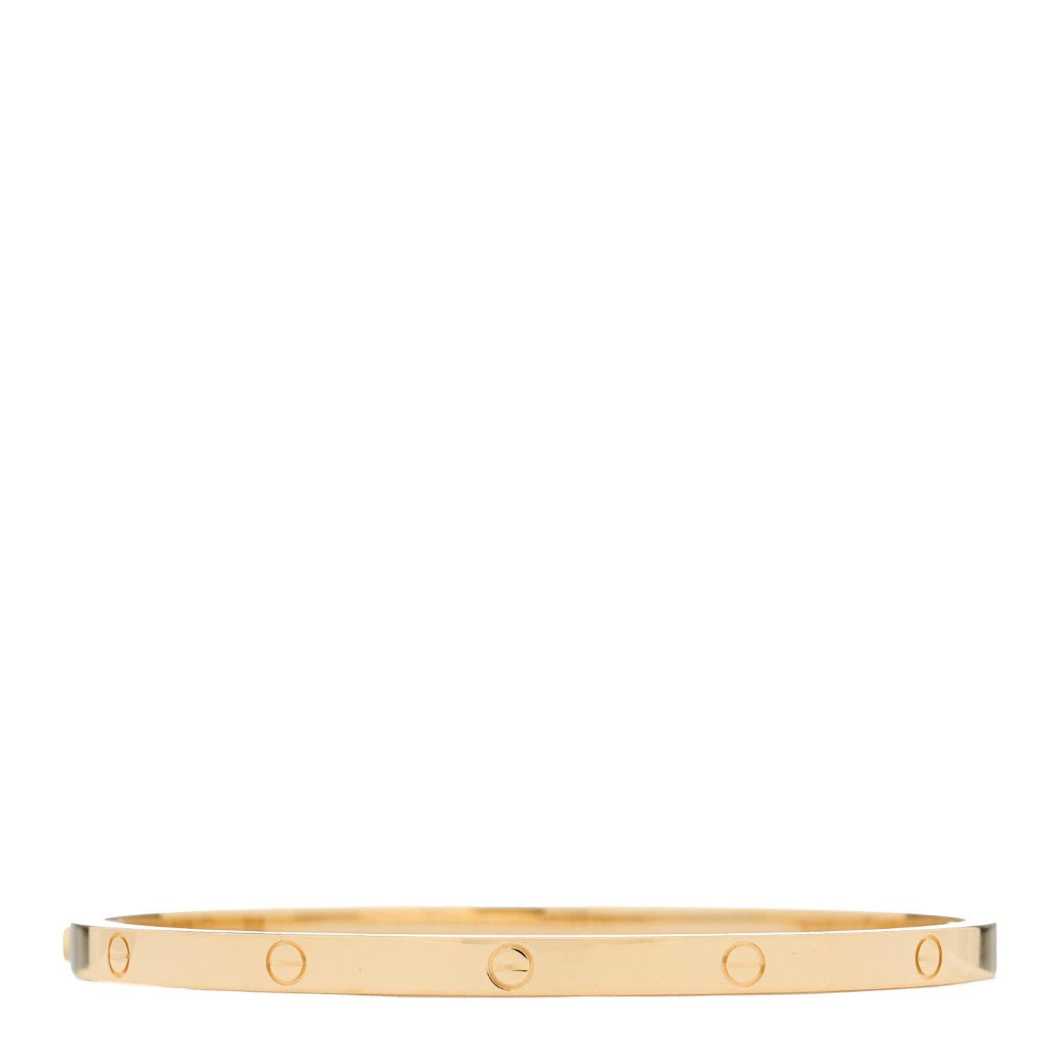 Cartier 18K Yellow Gold Small LOVE Bracelet 17 1 of 9