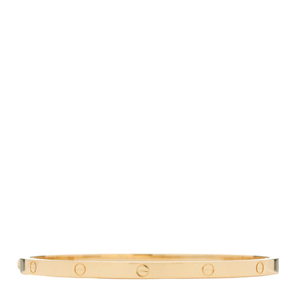 Cartier 18K Yellow Gold Small LOVE Bracelet 17 1 of 9