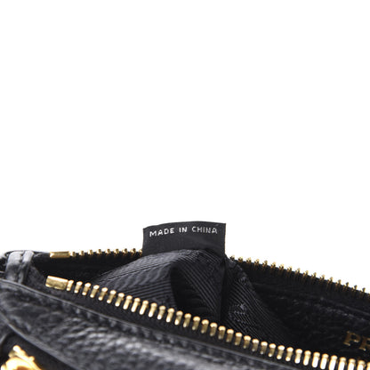 Prada Vitello Daino Small Belt Bag Black 9 of 11