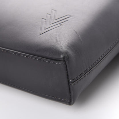 Louis Vuitton Cuir Ombre Porte-Documents Voyage Bandouliere Anthracite 9 of 18