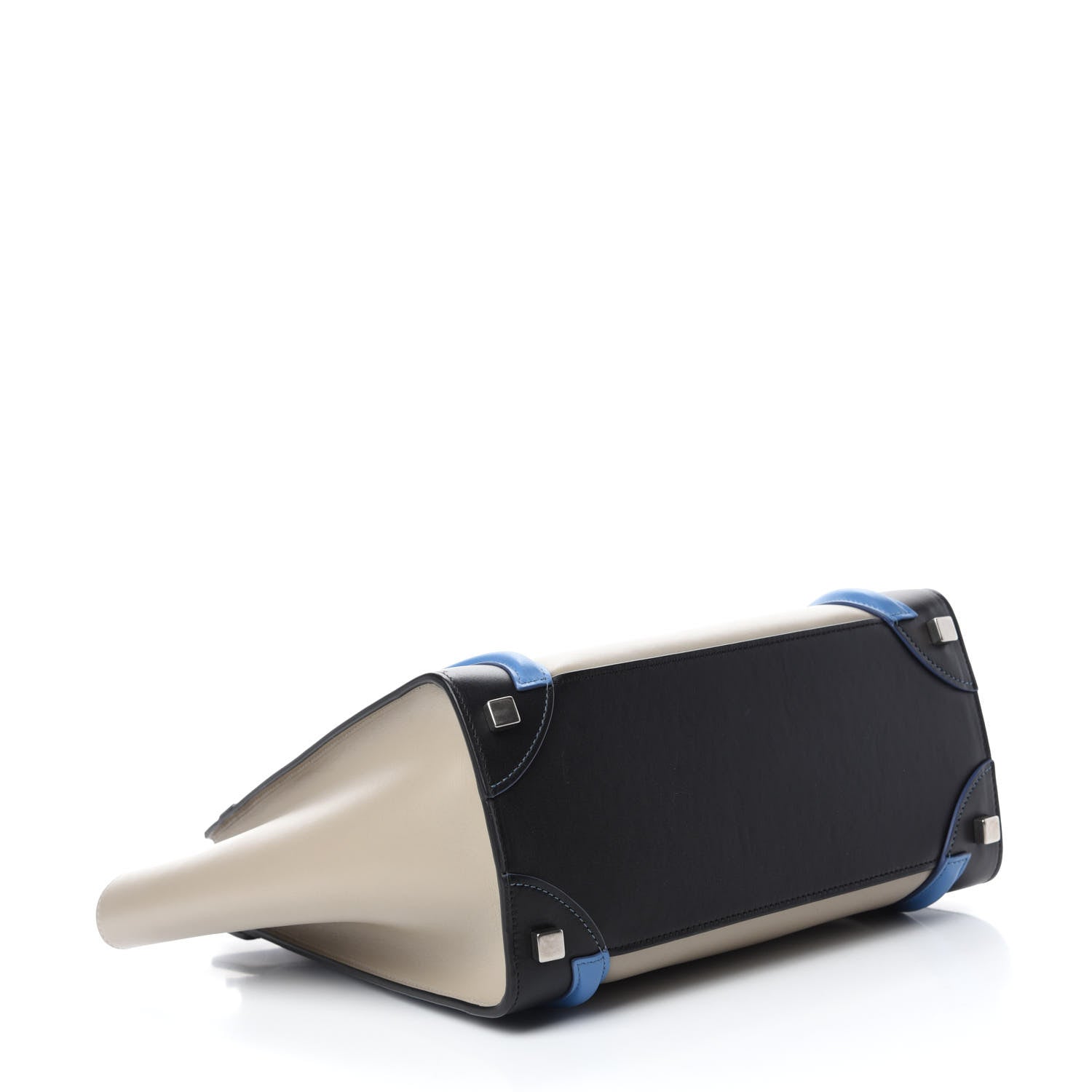 Celine Shiny Smooth Calfskin Micro Tri-Color Luggage Quartz 4 of 10