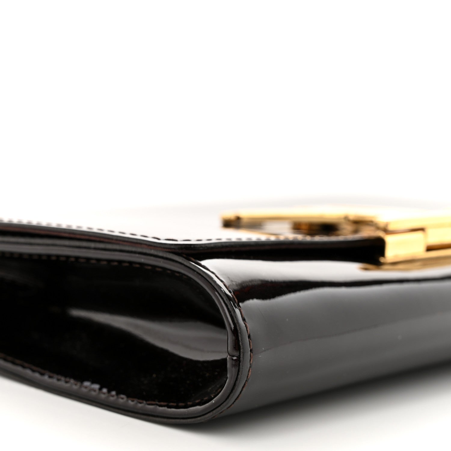 Louis Vuitton Patent Chain Louise GM Amarante 8 of 11