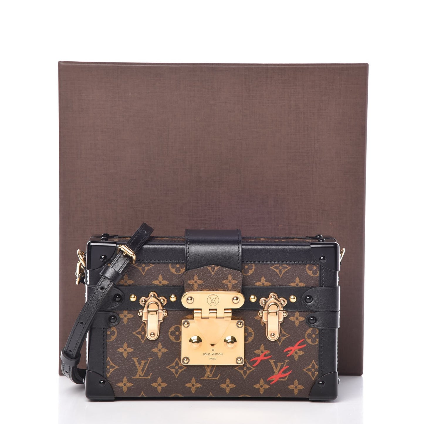 Monogram Petite Malle Black
