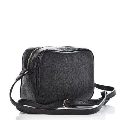 Gucci Pebbled Calfskin Small Soho Disco Bag Black 3 of 8