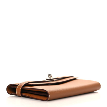 Hermes Epsom Kelly Longue Wallet Gold 4 of 8