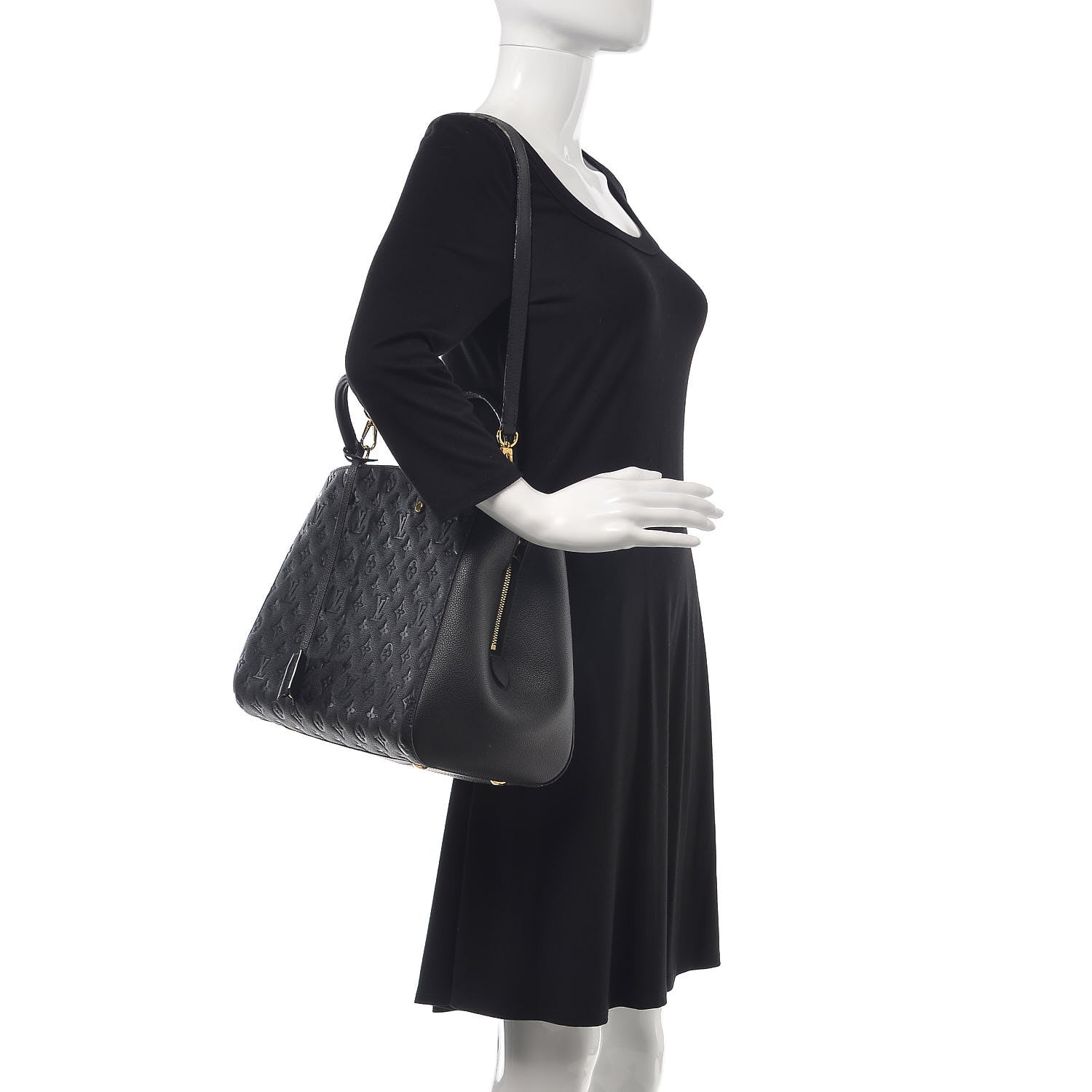 Louis Vuitton Empreinte Montaigne GM Black 2 of 31