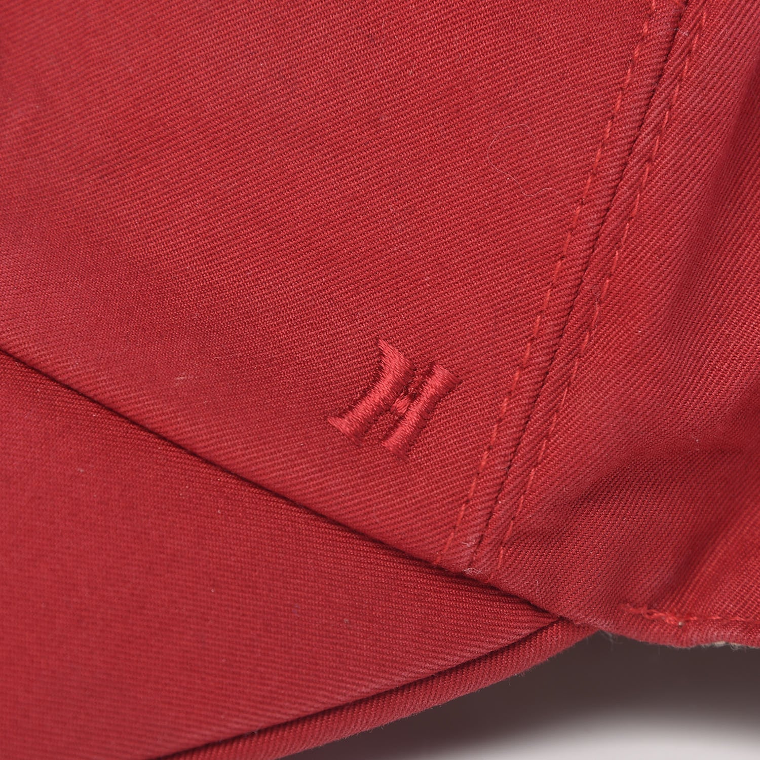Hermes Cotton Cap 57 Red 7 of 12