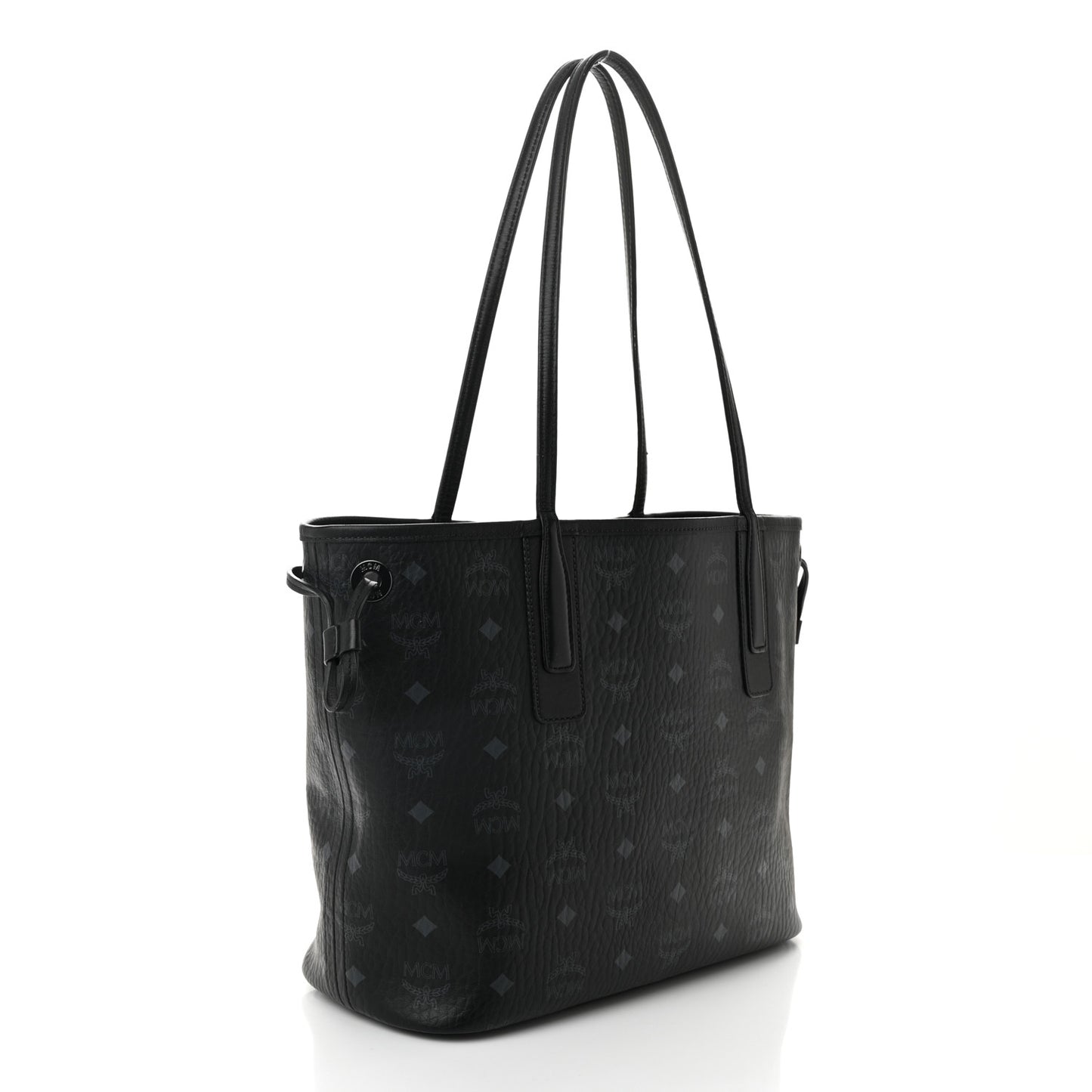 Visetos Small Liz Reversible Shopper Tote Black
