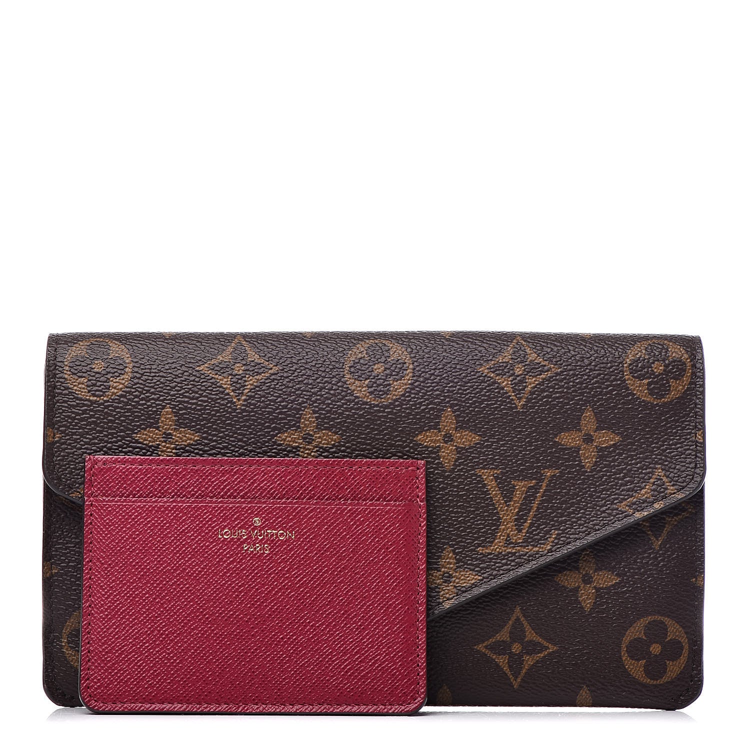 Louis Vuitton Monogram Jeanne Wallet Fuchsia 3 of 11