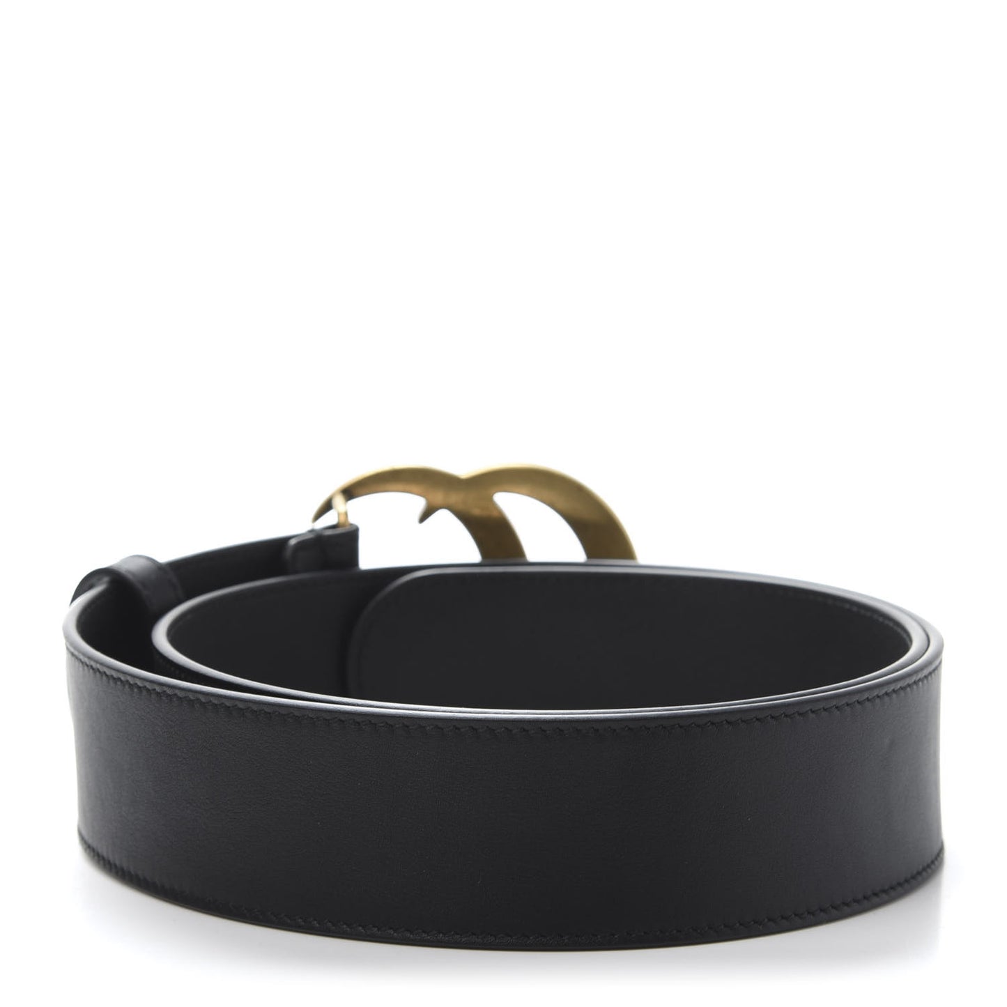 Calfskin Double G 40mm Belt 80 32 Black
