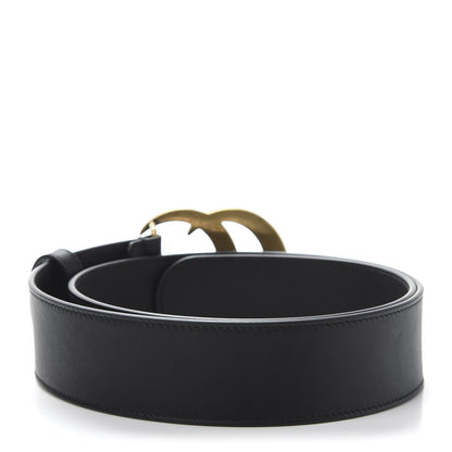 Gucci Calfskin Double G 40mm Belt 80 32 Black 2 of 7