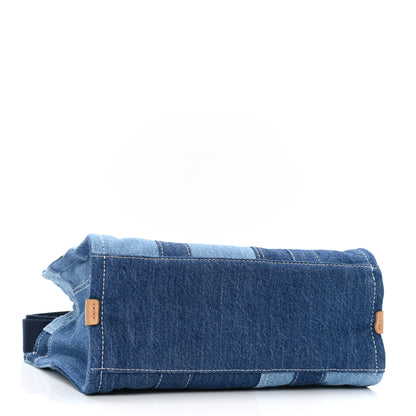Marc Jacobs Denim Canvas Medium The Tote Bag Blue 4 of 9