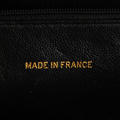 Chanel Lambskin Quilted Shoulder Bag Black 8 of 9