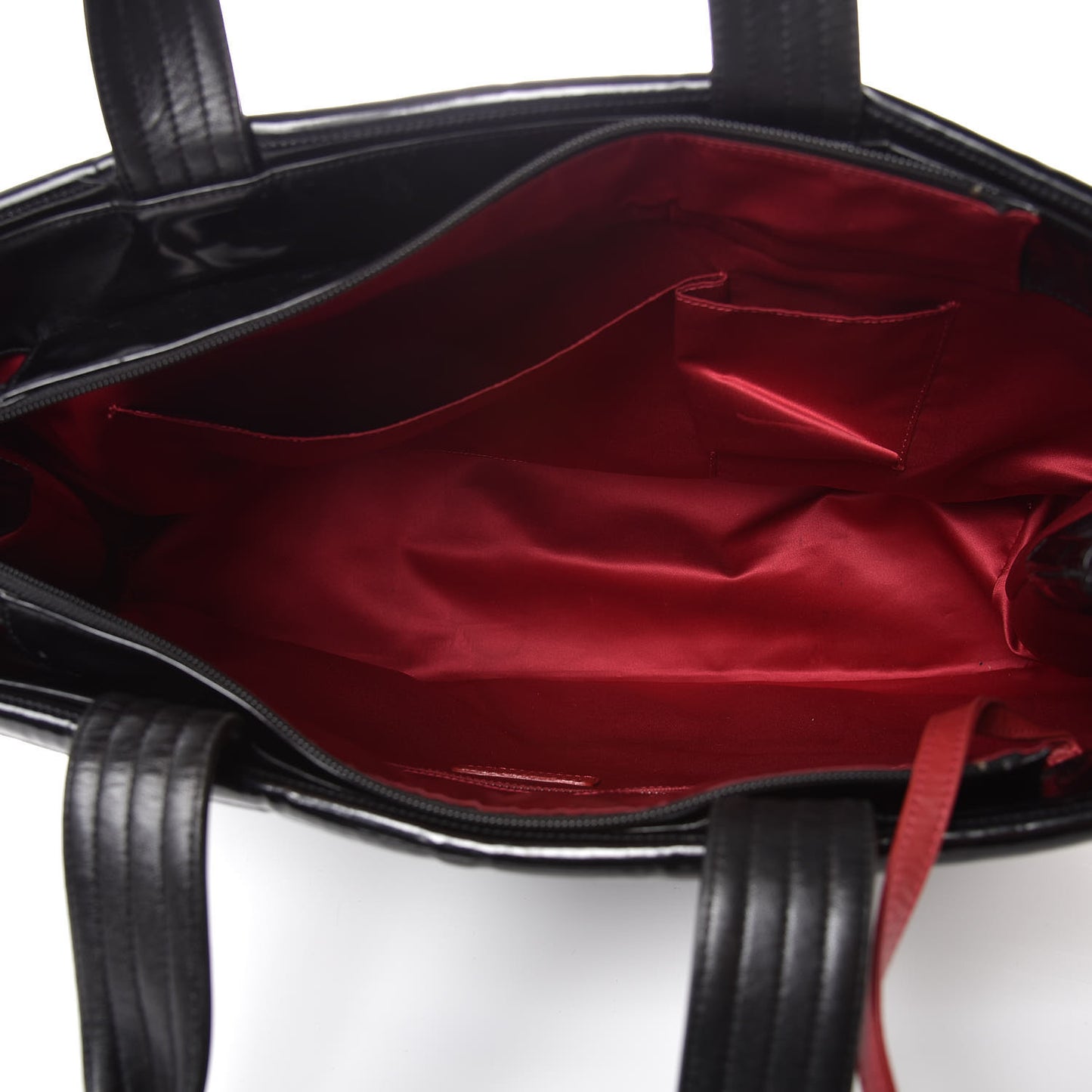Vinyl Coco Ming Grand Shopping Tote Black