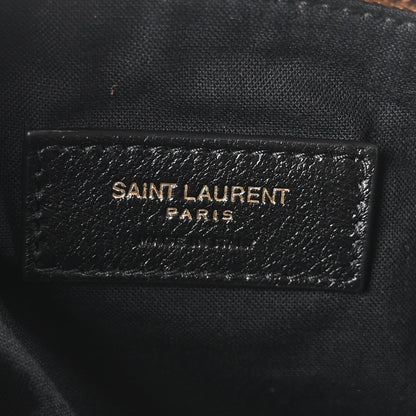 Saint Laurent Suede Amalia Hobo Caramel Cognac 7 of 11