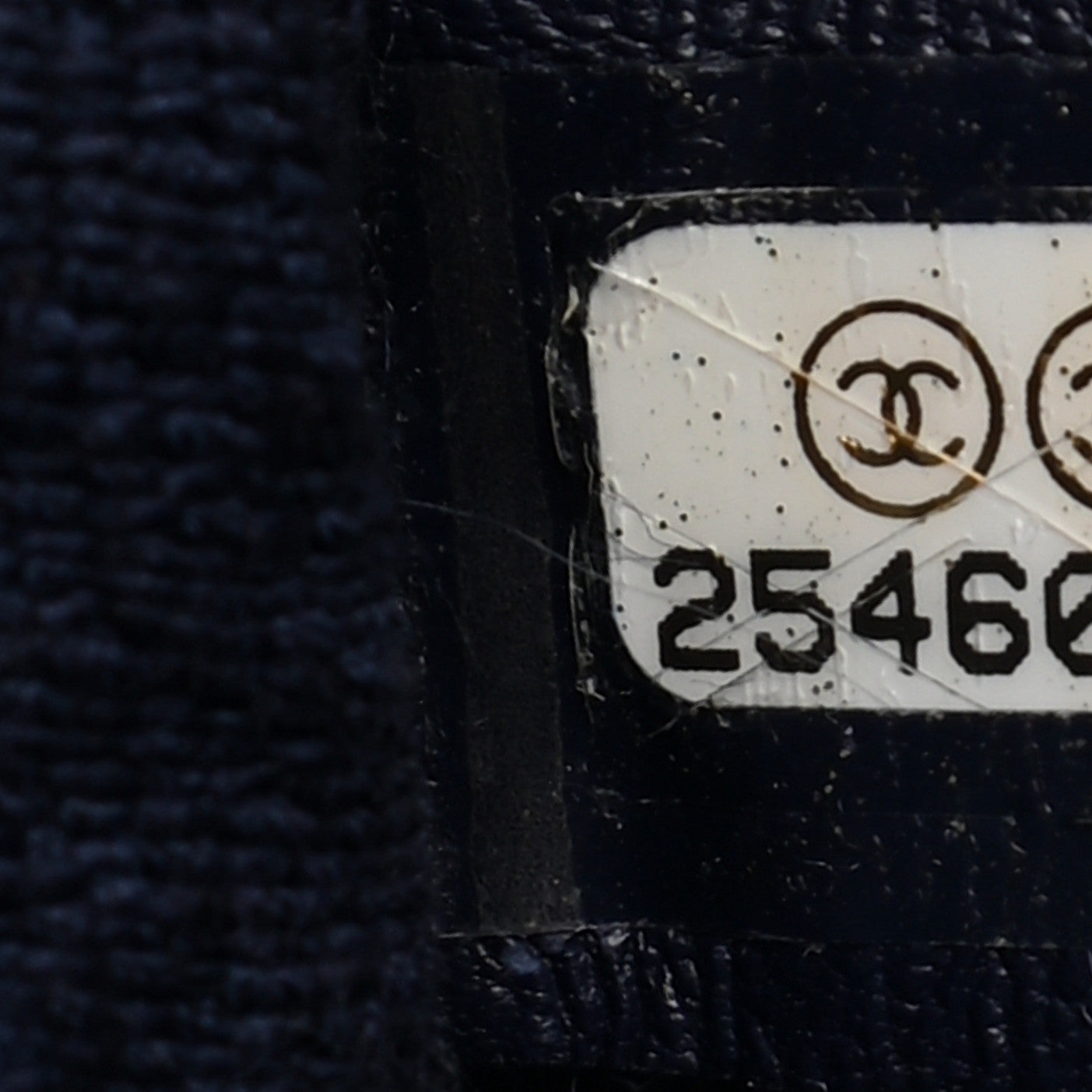 Canvas Large Shopping Tote Dark Blue