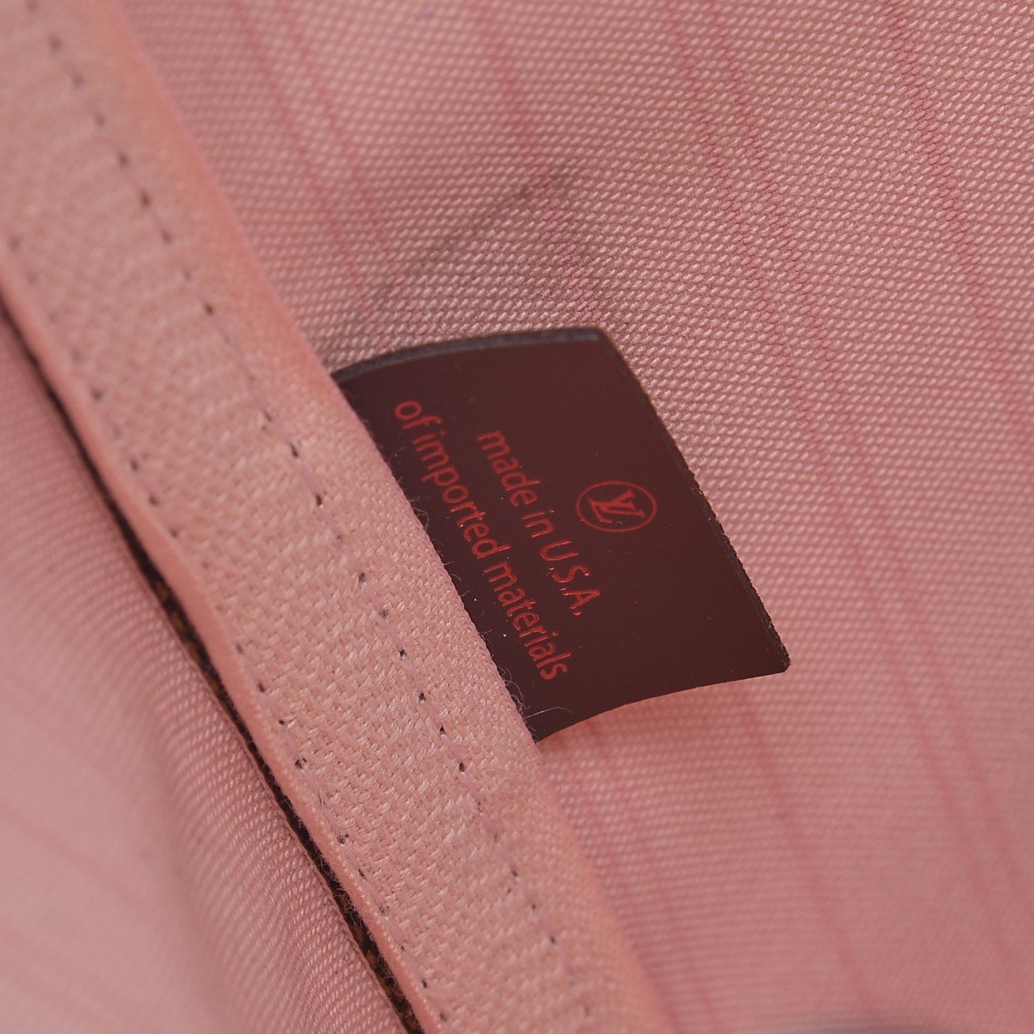 Louis Vuitton Damier Ebene Neo Neverfull MM Rose Ballerine 7 of 8