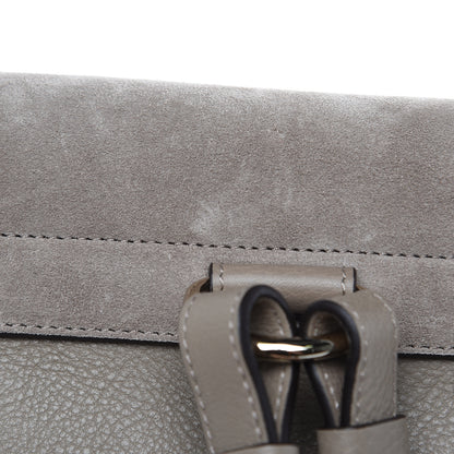 Chloe Suede Calfskin Medium Faye Backpack Motty Grey 11 of 11
