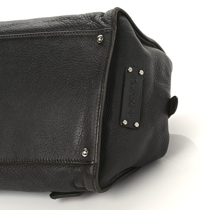 Chanel Calfskin Bolt Bowler Black 9 of 15