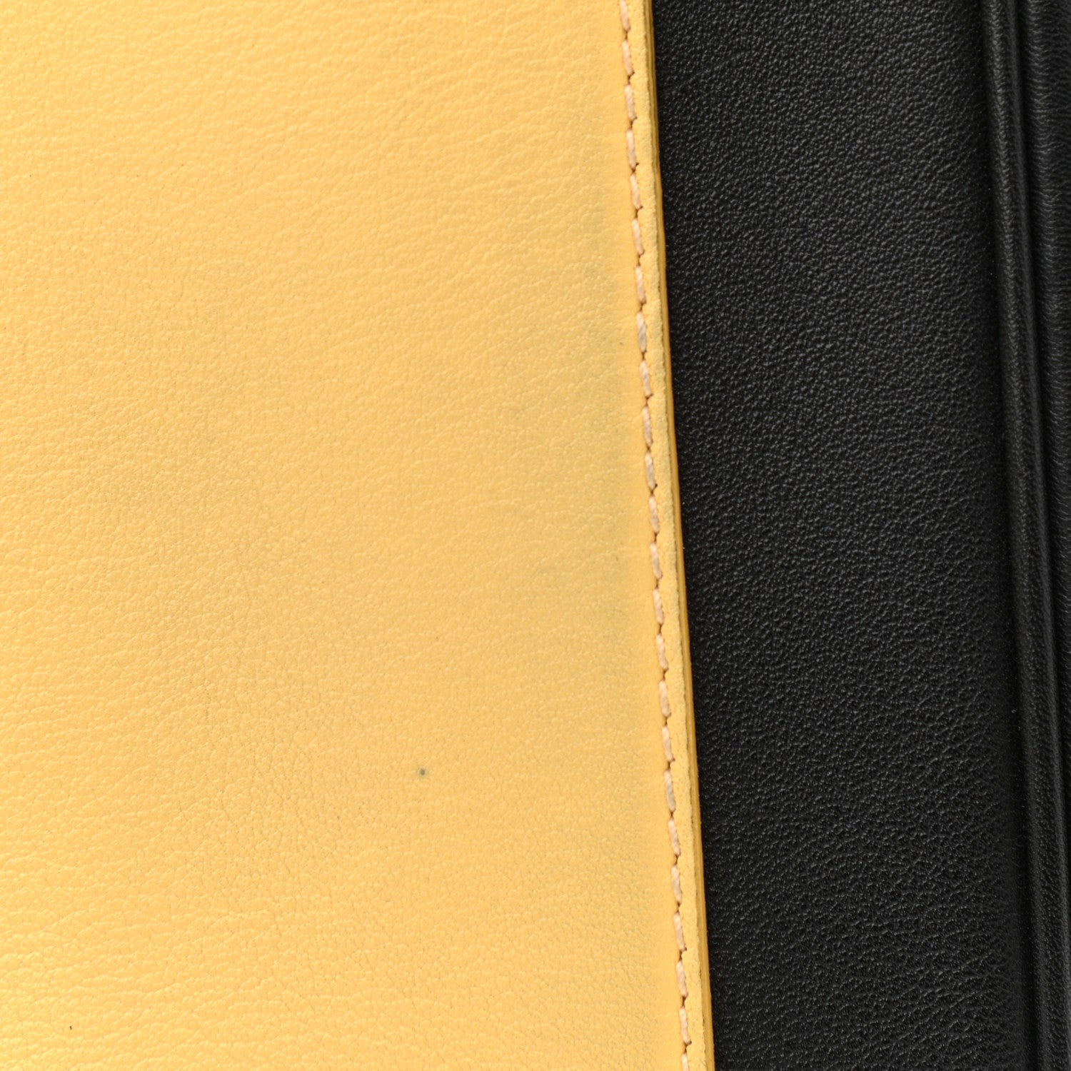 Christian Dior Smooth Calfskin Small Tri-Color Be Dior Flap Black Grey Yellow 11 of 13
