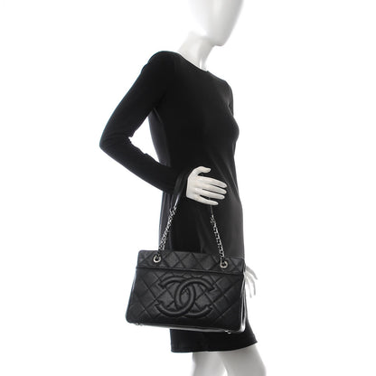 Chanel Caviar Quilted Shopping Tote Black 2 of 8