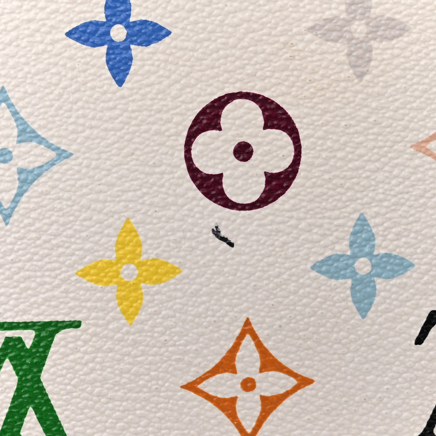 LOUIS VUITTON Monogram Multicolor Speedy 30 White