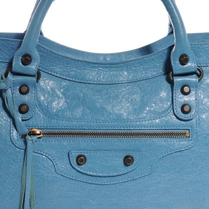 Balenciaga Agneau City Bleu Indigo 8 of 12