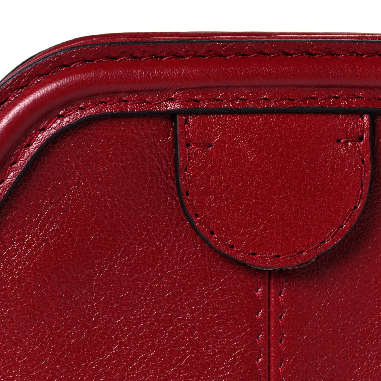 Piuma Lux Calfskin Re(Belle) Clutch Romantic Cerise