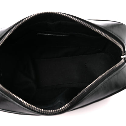 Saint Laurent Calfskin Matelasse Monogram Lou Camera Bag Black 5 of 10