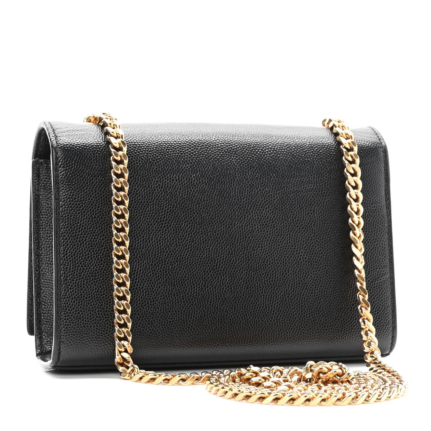 Grain De Poudre Small Monogram Kate Satchel Black