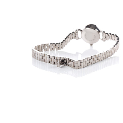 Hermes 18K White Gold Diamond 16mm Faubourg Quartz Watch 5 of 7