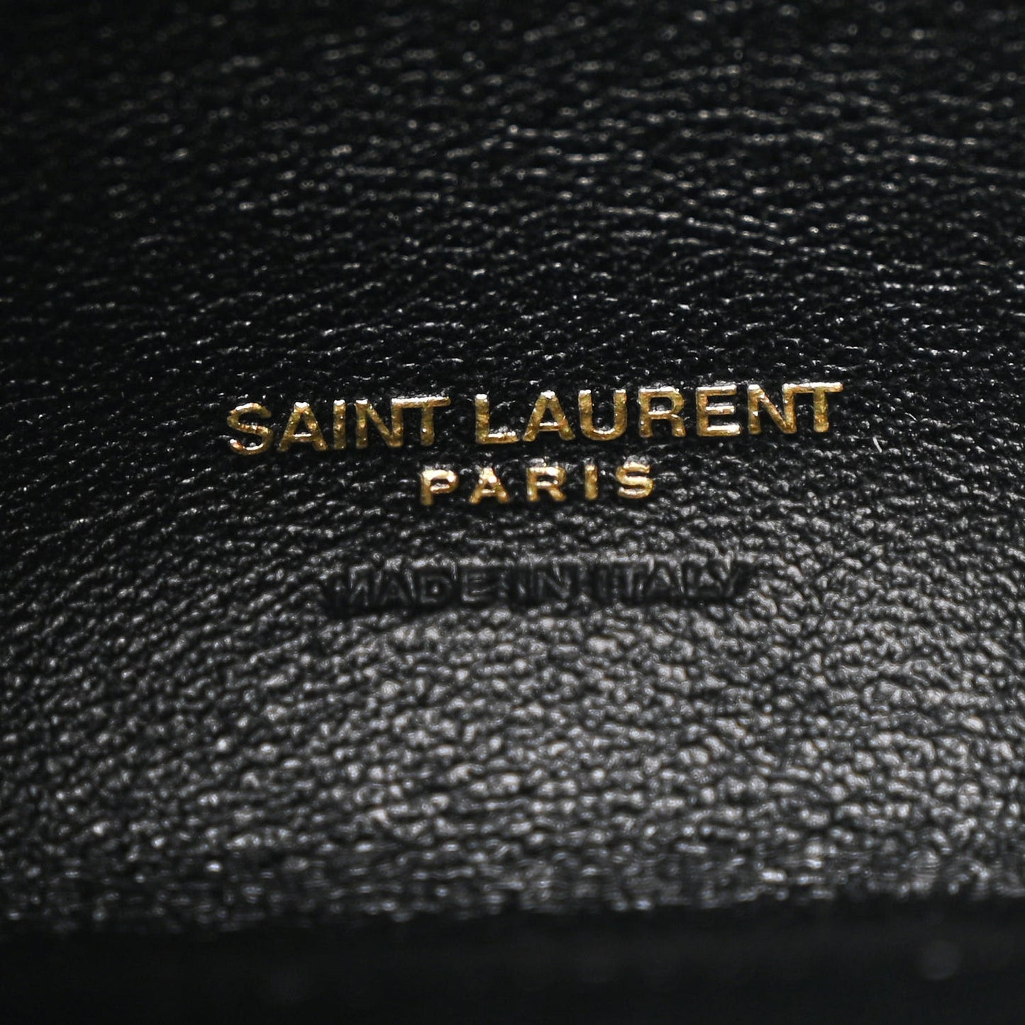 Patent Pyramid Clutch Black