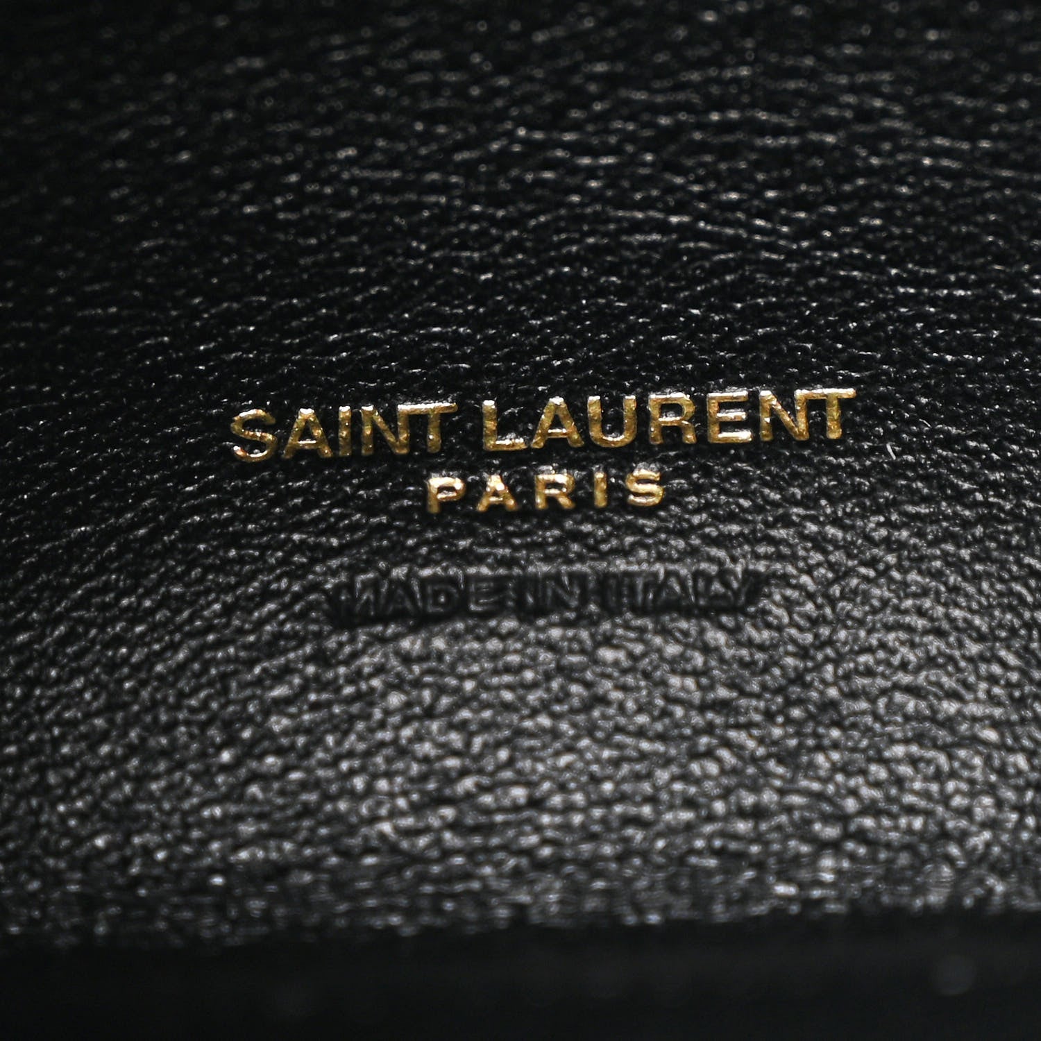 Saint Laurent Patent Pyramid Clutch Black 6 of 9
