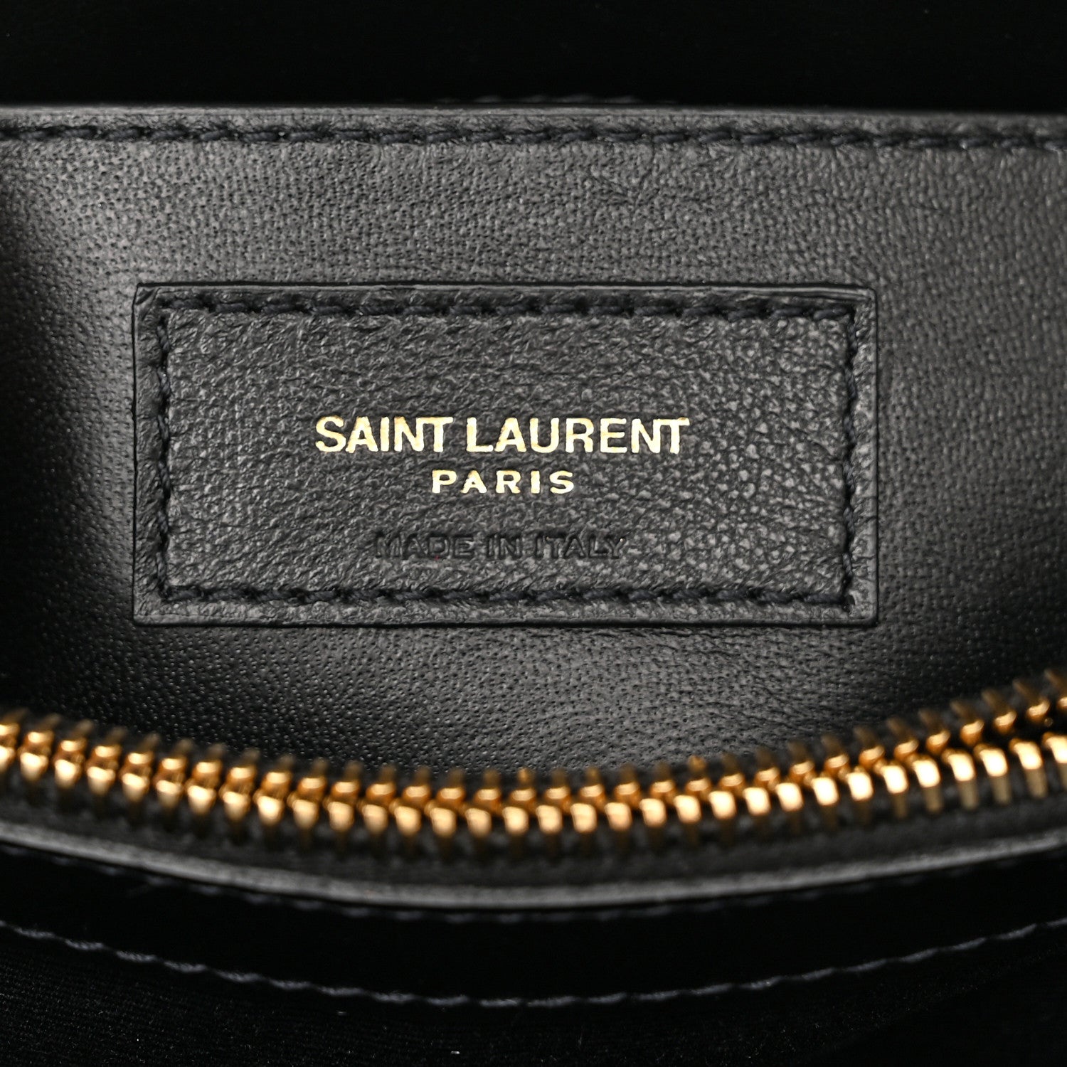 Saint Laurent Calfskin Y Quilted Monogram Small Loulou Chain Satchel Black 7 of 10