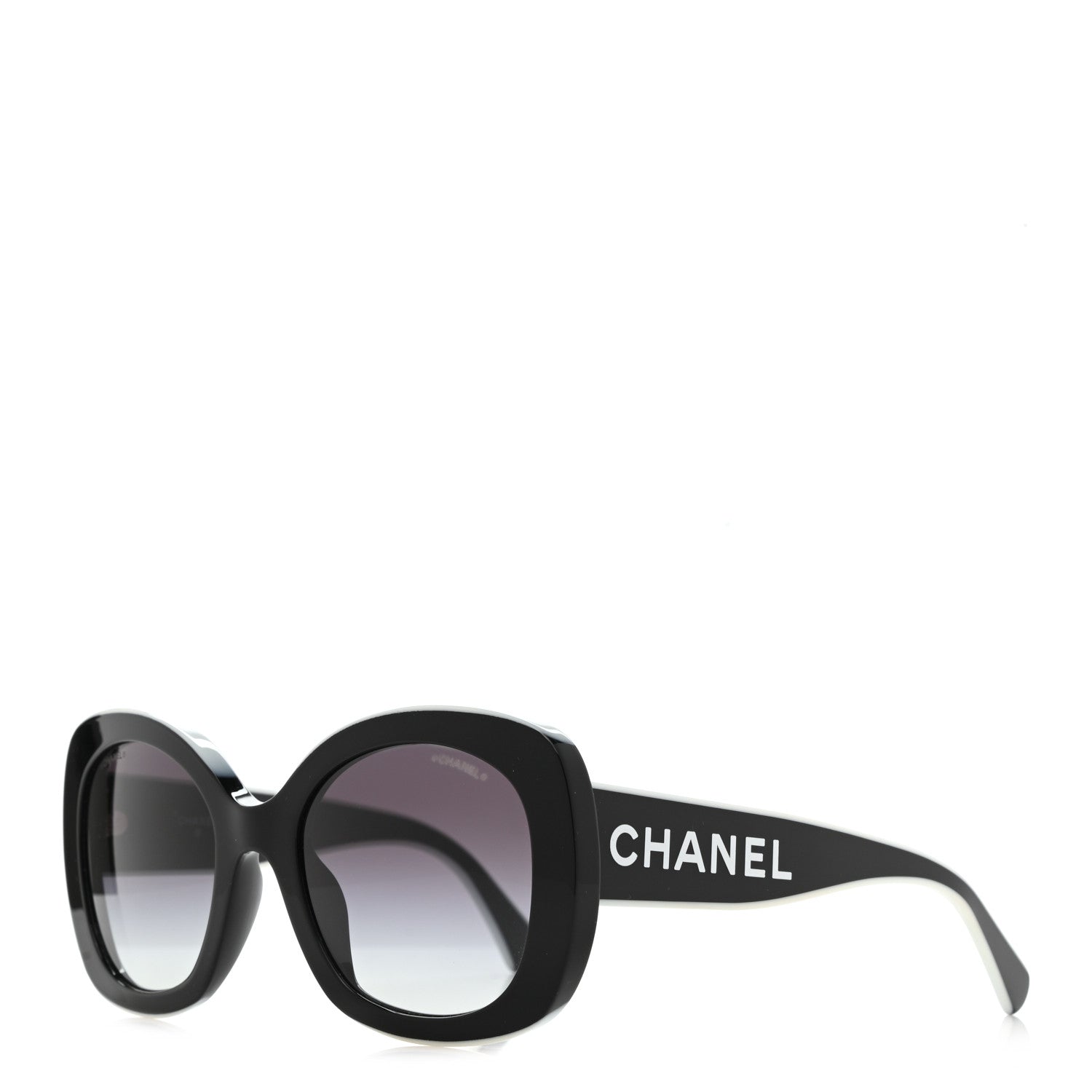 Chanel Acetate Sunglasses 71414A Black 1 of 7