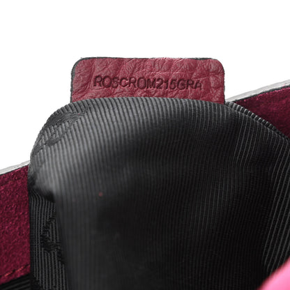 Burberry Signature Grain Medium Mildenhall Crossbody Bag Dark Plum 8 of 11