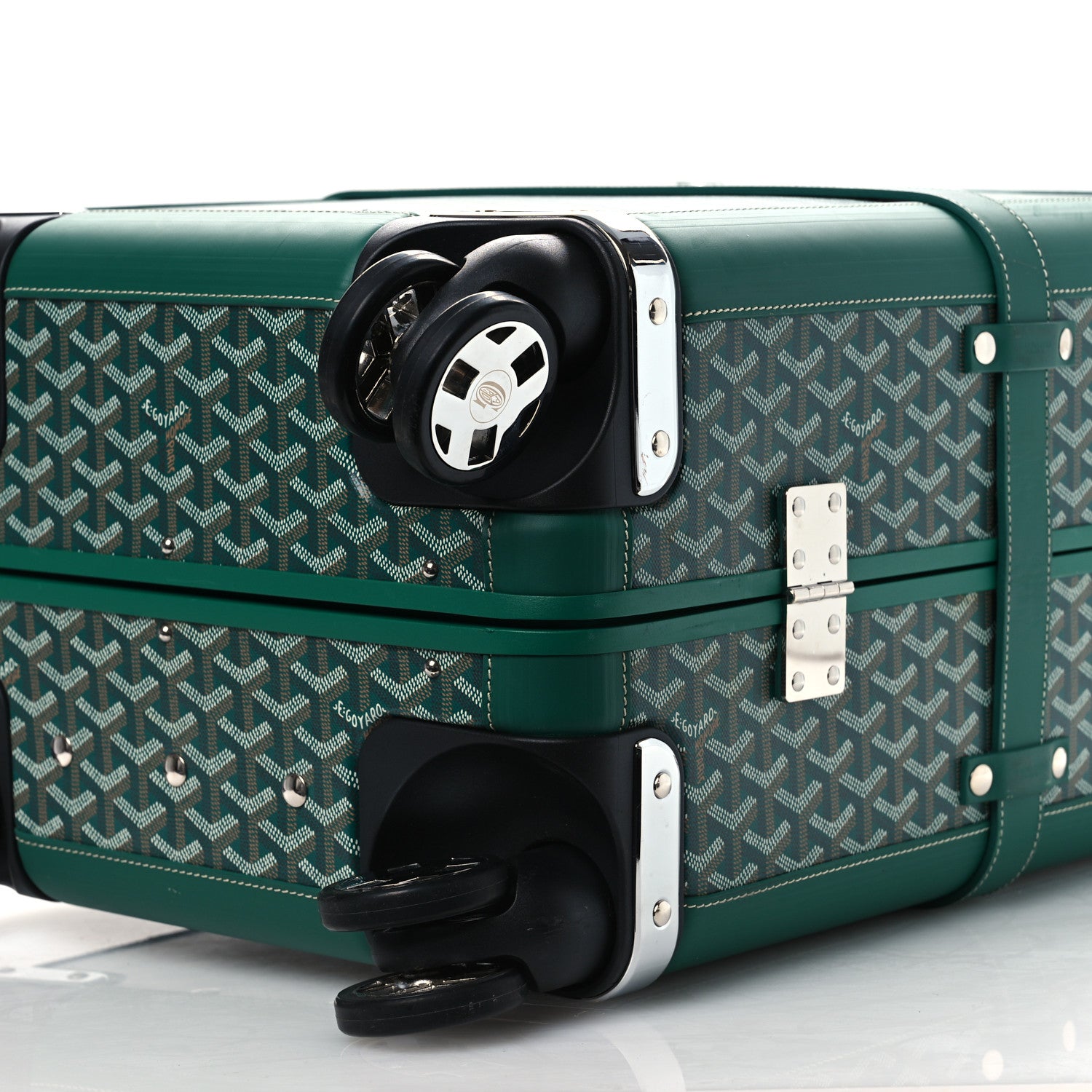 Goyard Goyardine Bourget PM Green 8 of 18