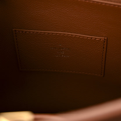 Louis Vuitton Smooth Grained Calfskin Capucines GM Souple Cognac 6 of 9