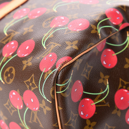 Louis Vuitton Monogram Cerises Keepall 45 17 of 18