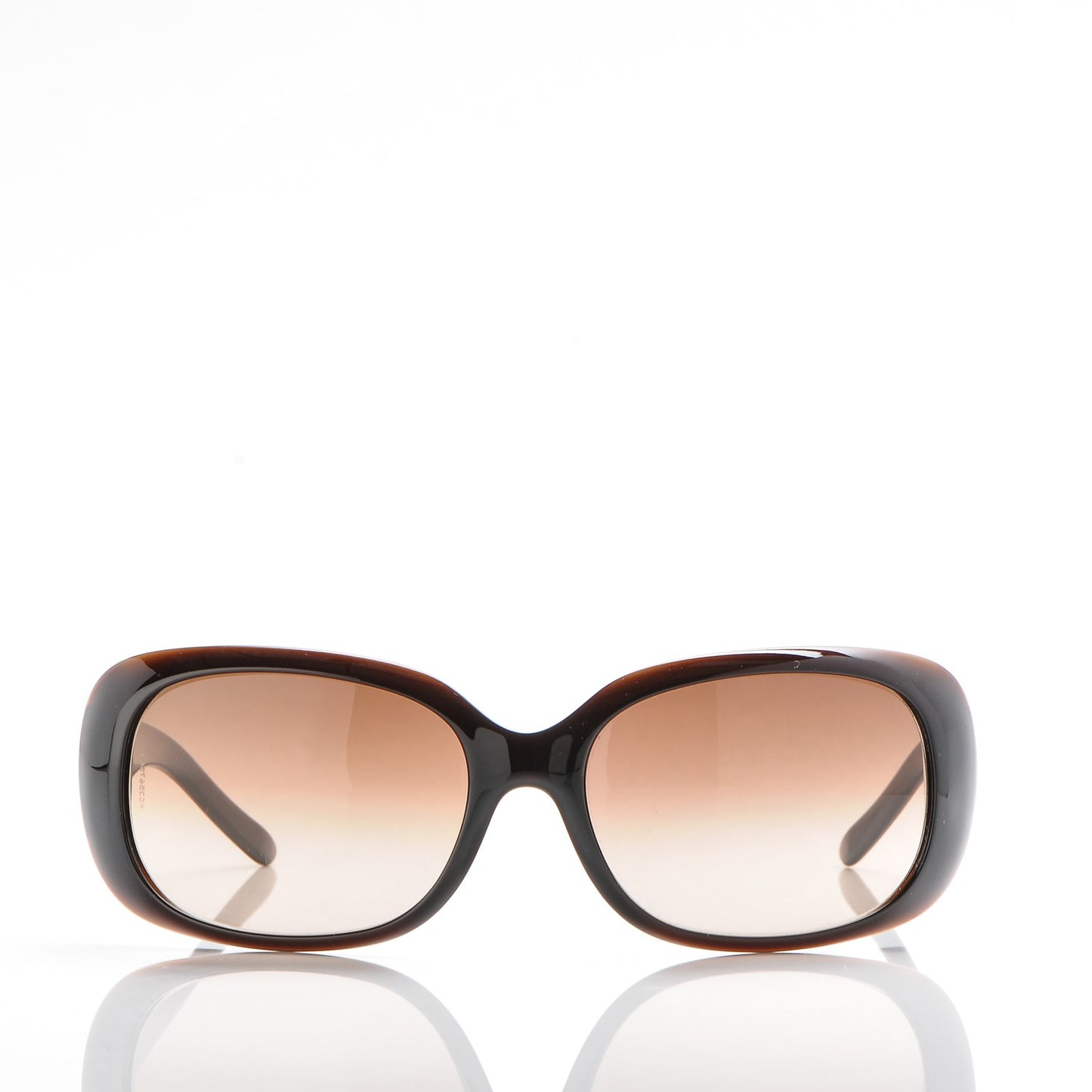 Crystal CC Logo Sunglasses 6026-B Brown