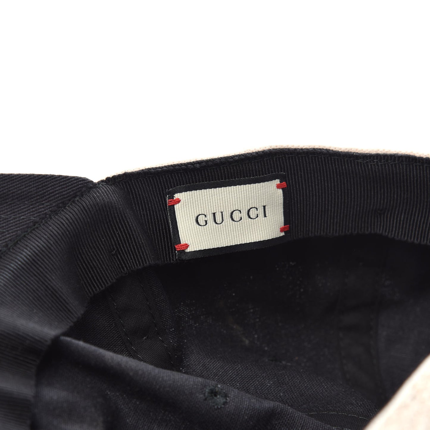 Gabardine Headband Baseball Hat L Black