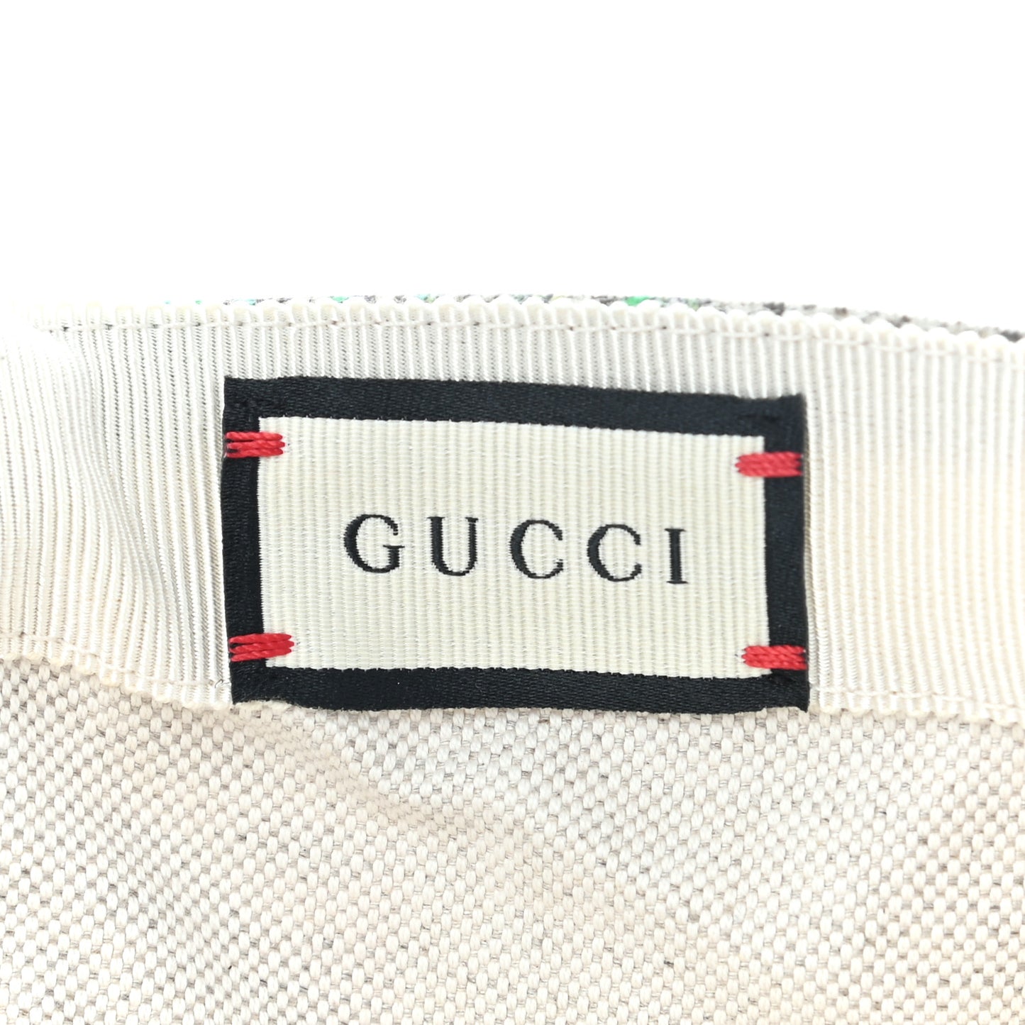 GG Supreme Flora Claudia Baseball Hat 57 M White