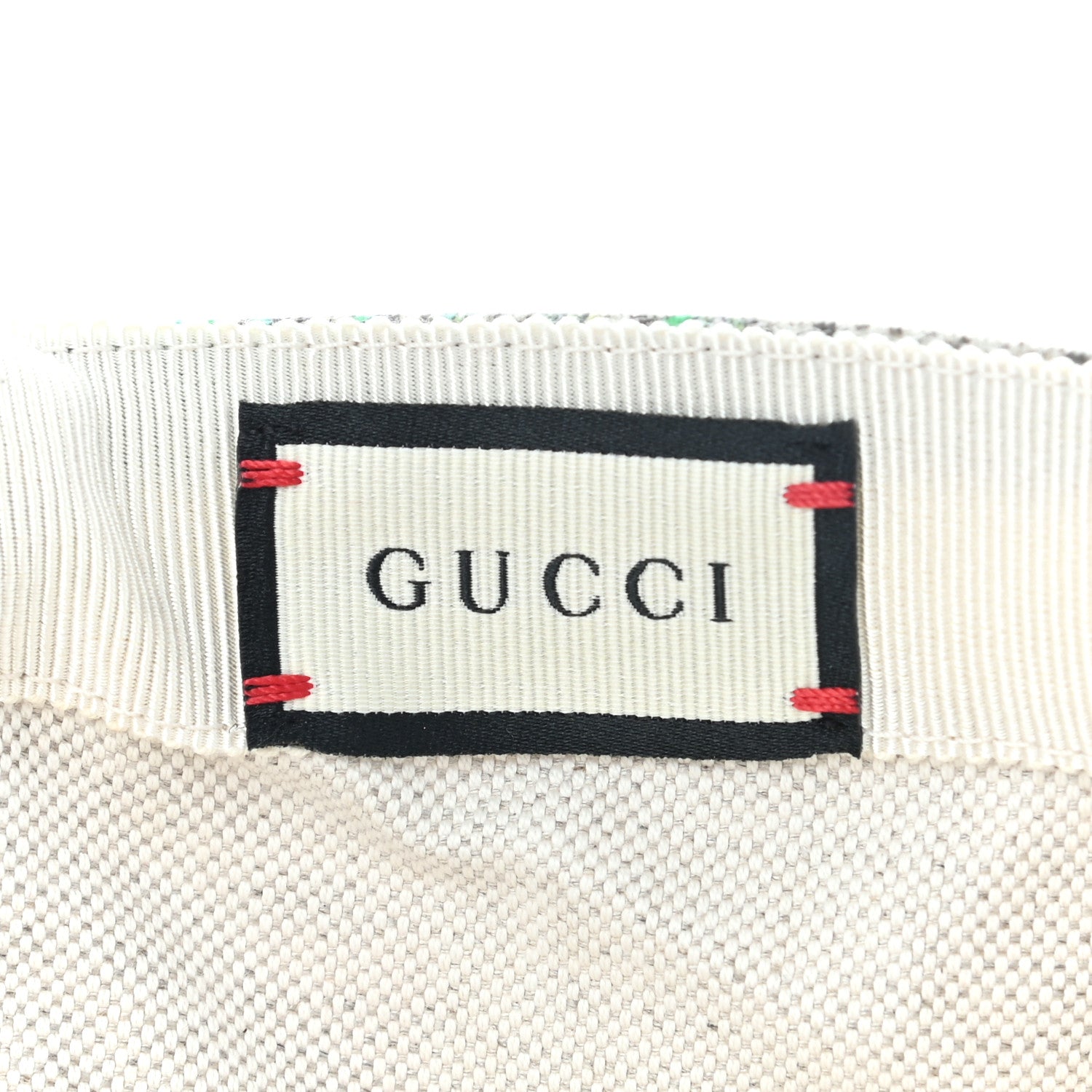 Gucci GG Supreme Flora Claudia Baseball Hat 57 M White 8 of 11