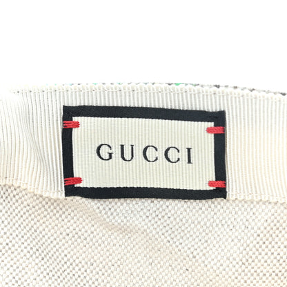 Gucci GG Supreme Flora Claudia Baseball Hat 57 M White 8 of 11