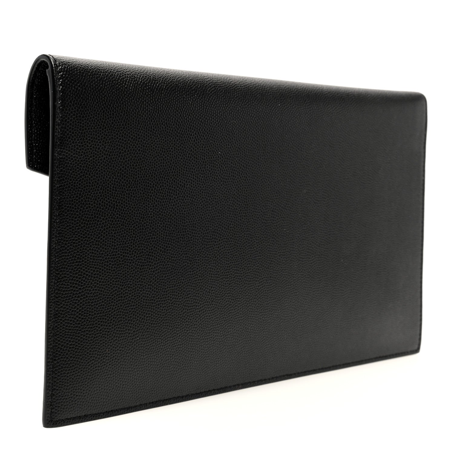 Saint Laurent Grain De Poudre Uptown Pouch Black 3 of 8