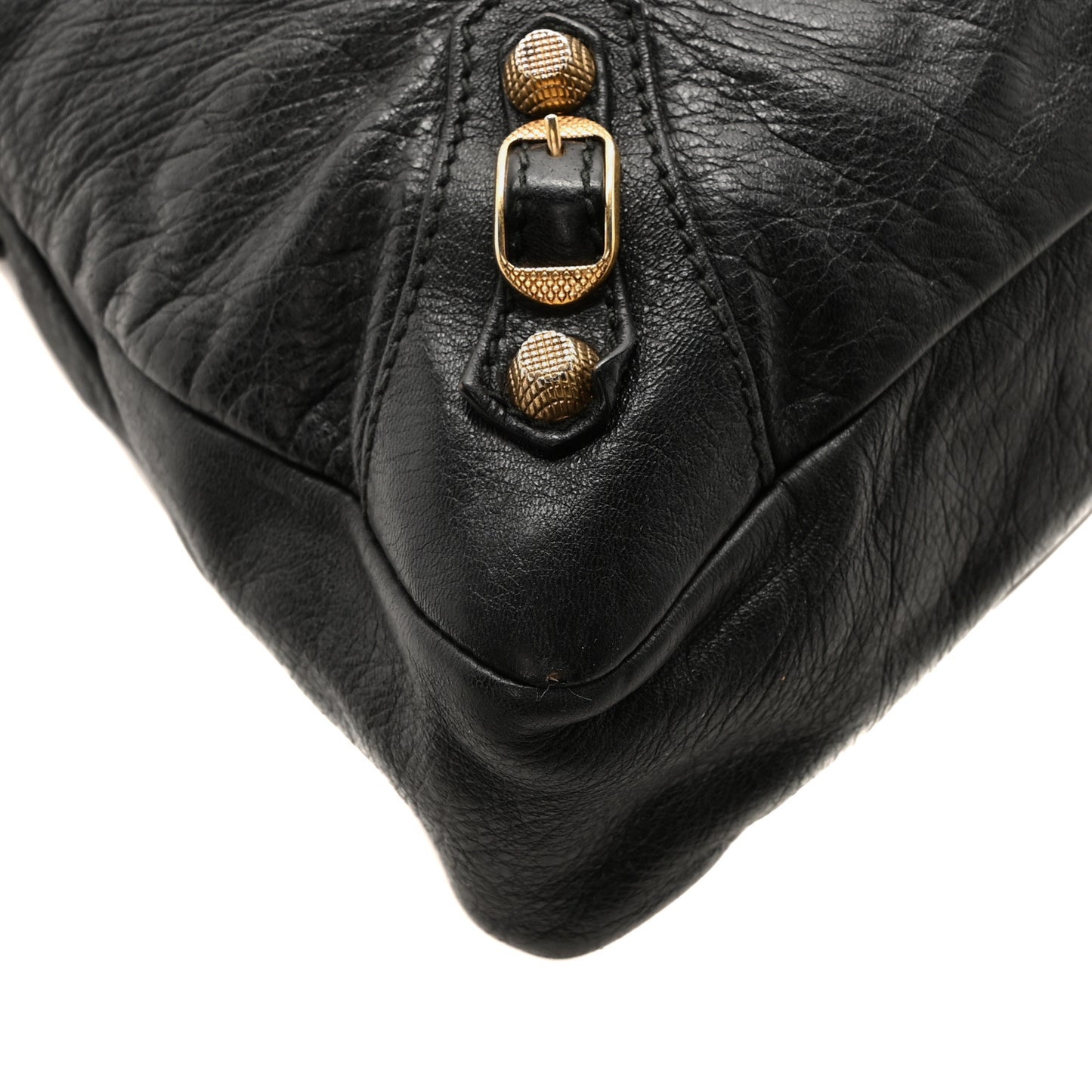 Agneau Giant 12 Gold Hardware Town Black